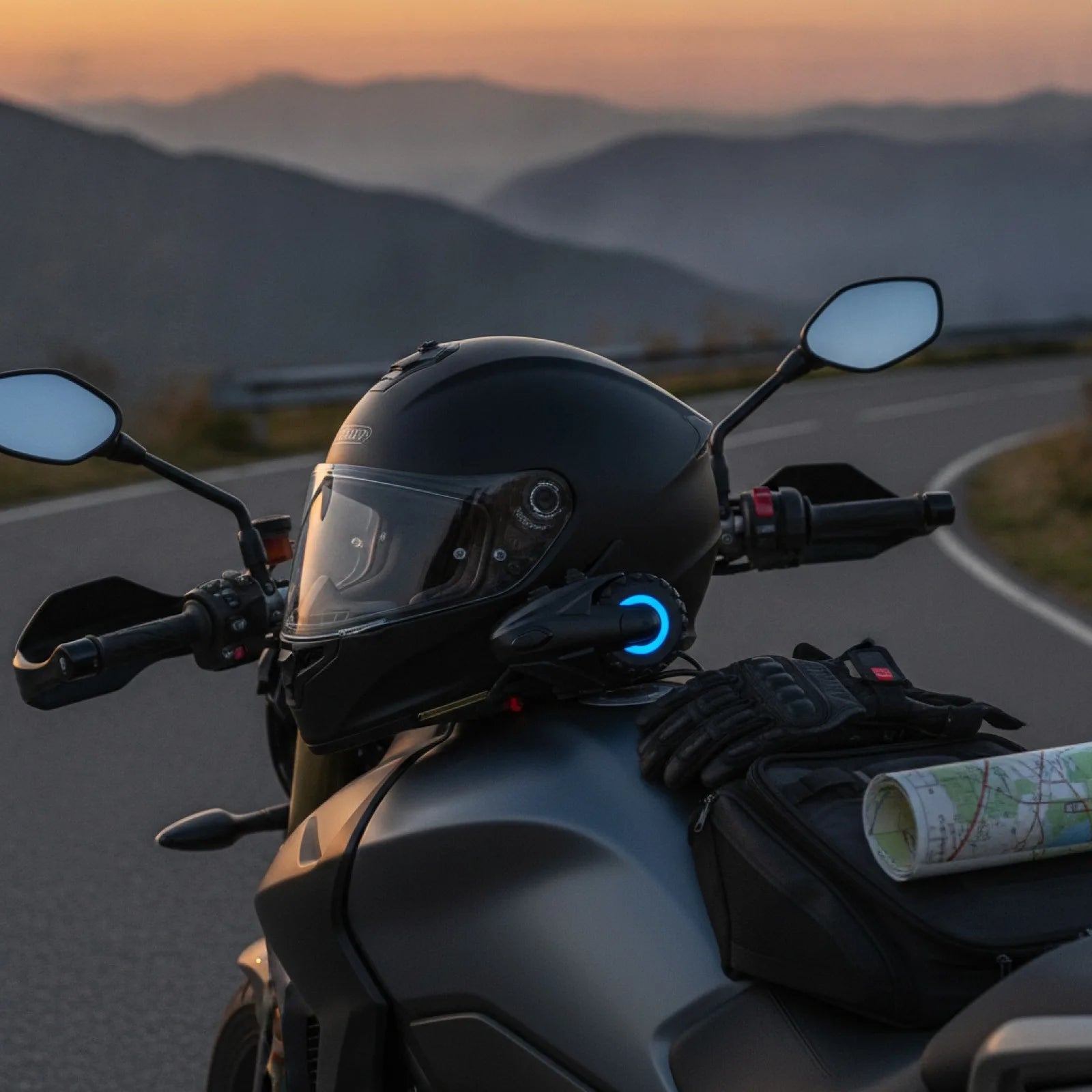 Intercom Moto 1000M Étanche
