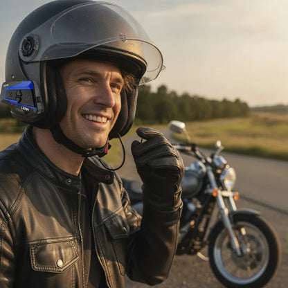 Intercom moto 1600M 4 pilotes